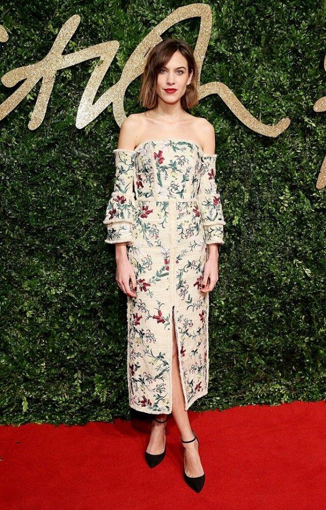 Alex Chung strutting it at thr BFA