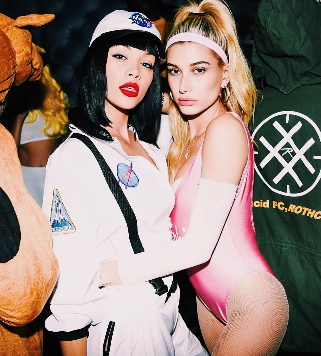 Hailey Bieber as Fitness Barbie