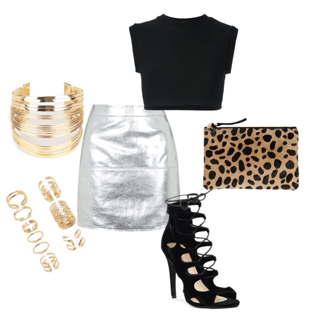 Metallic Madness feat the ego anjeli shoe