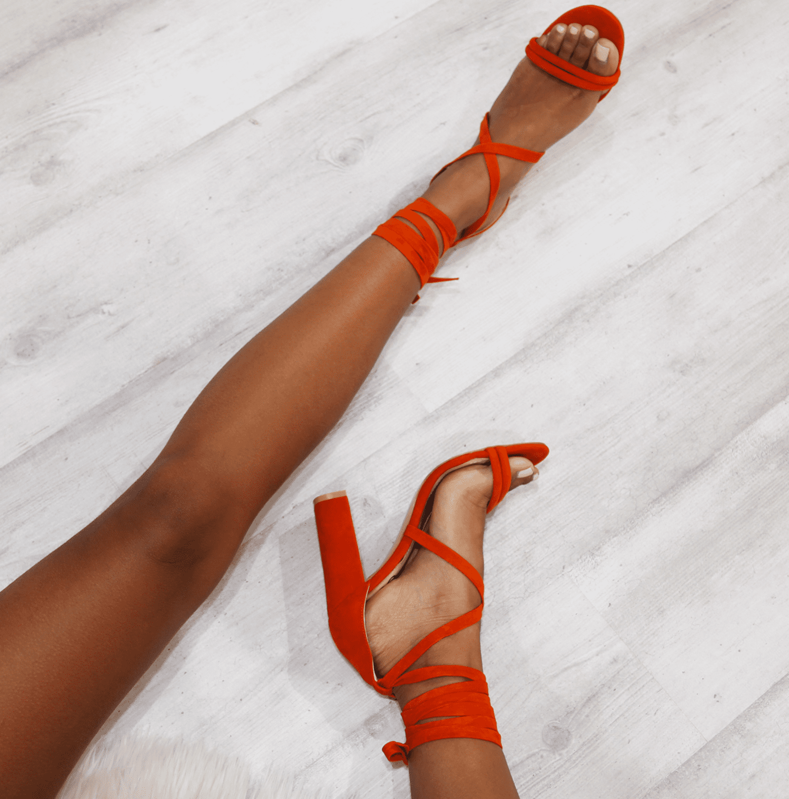 Aldo Lace Up Block Heel